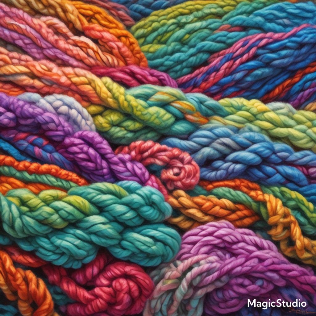 ai image of yarn