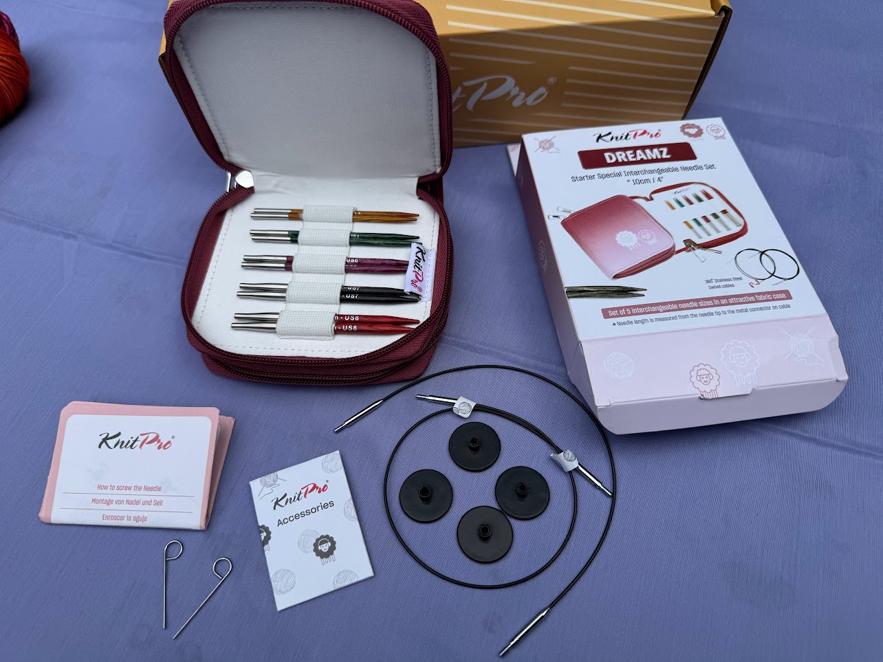 KnitPro Dreamz Interchangeable needles starter kit